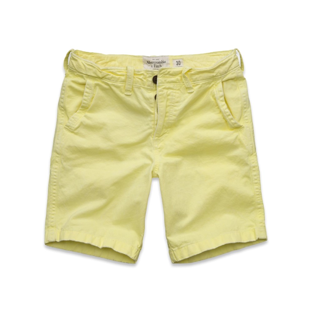 Mens A&F Preppy Fit Shorts Mens Clearance