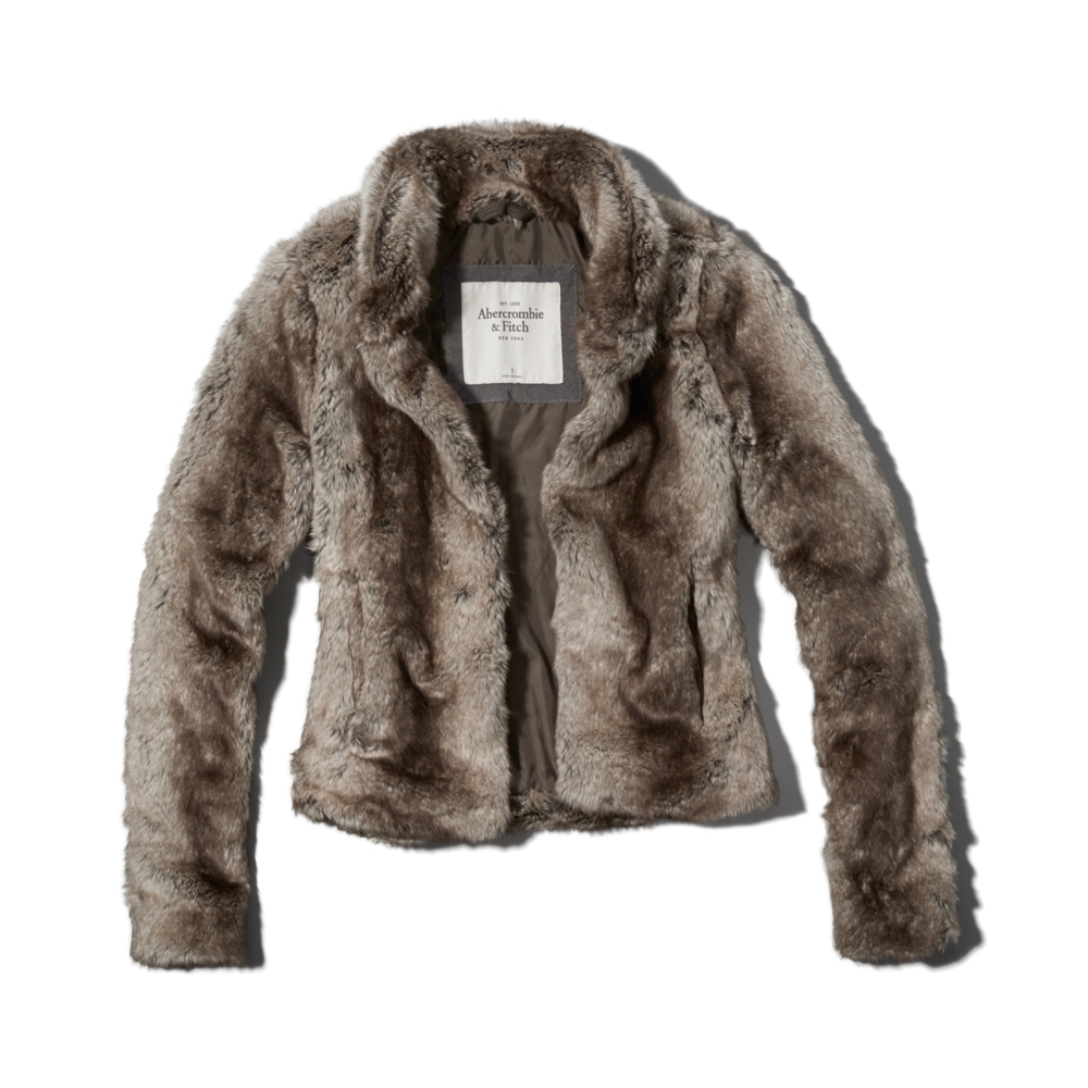 Womens Victoria Faux Fur Coat