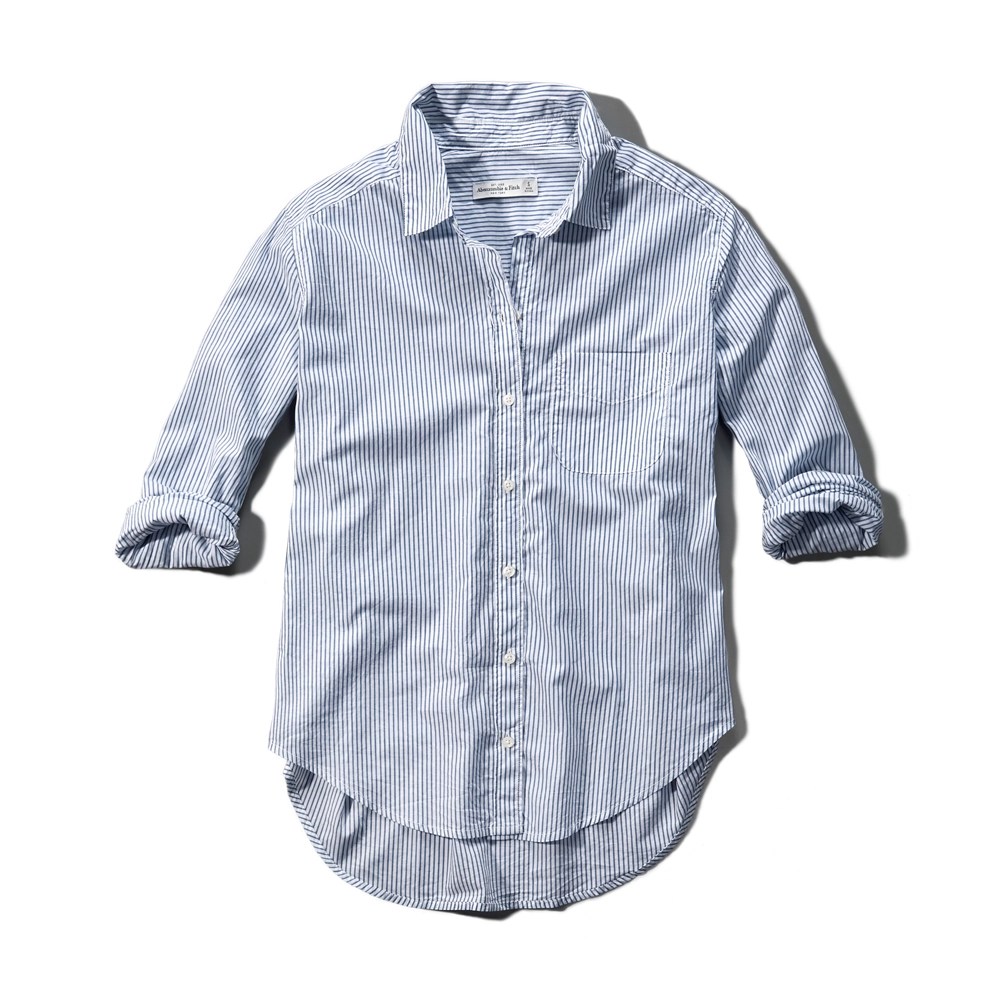 Womens Lightweight Boyfriend Shirt Womens Shirts