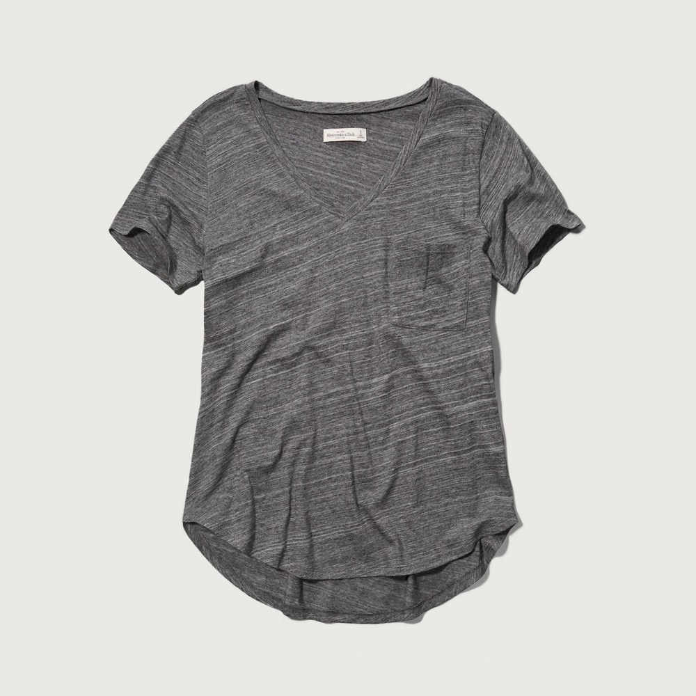 Womens Easy V Neck Pocket Tee Womens Tees & Tanks