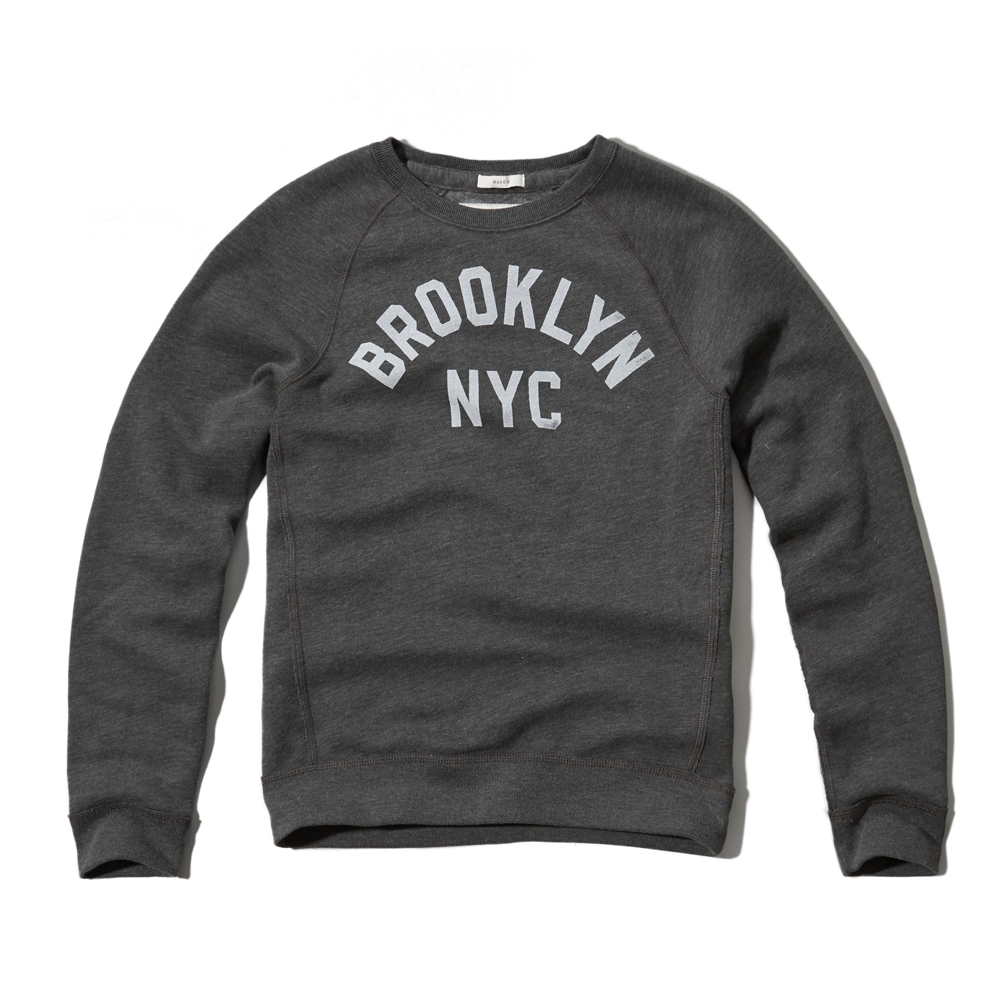 Mens Brooklyn Graphic Sweatshirt Mens Clearance
