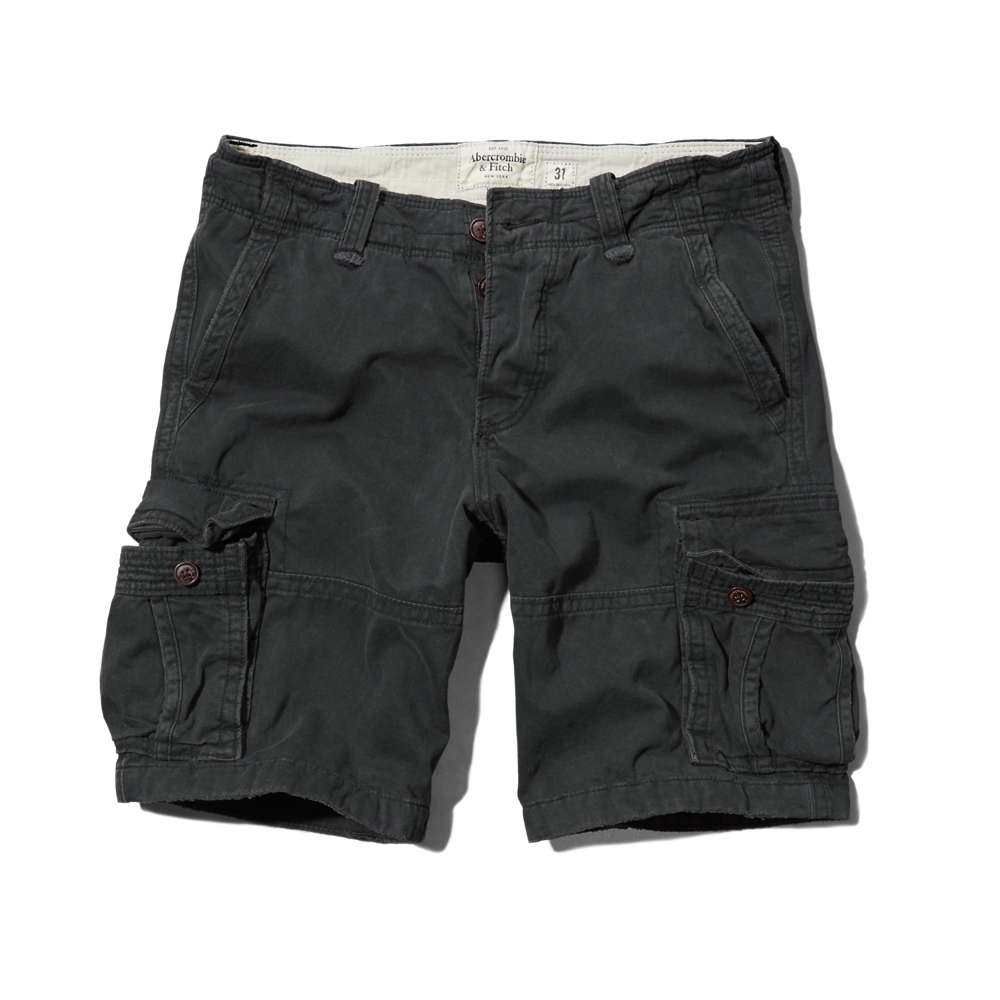 Mens A&F Cargo Shorts Mens Shorts Abercrombie.co.uk
