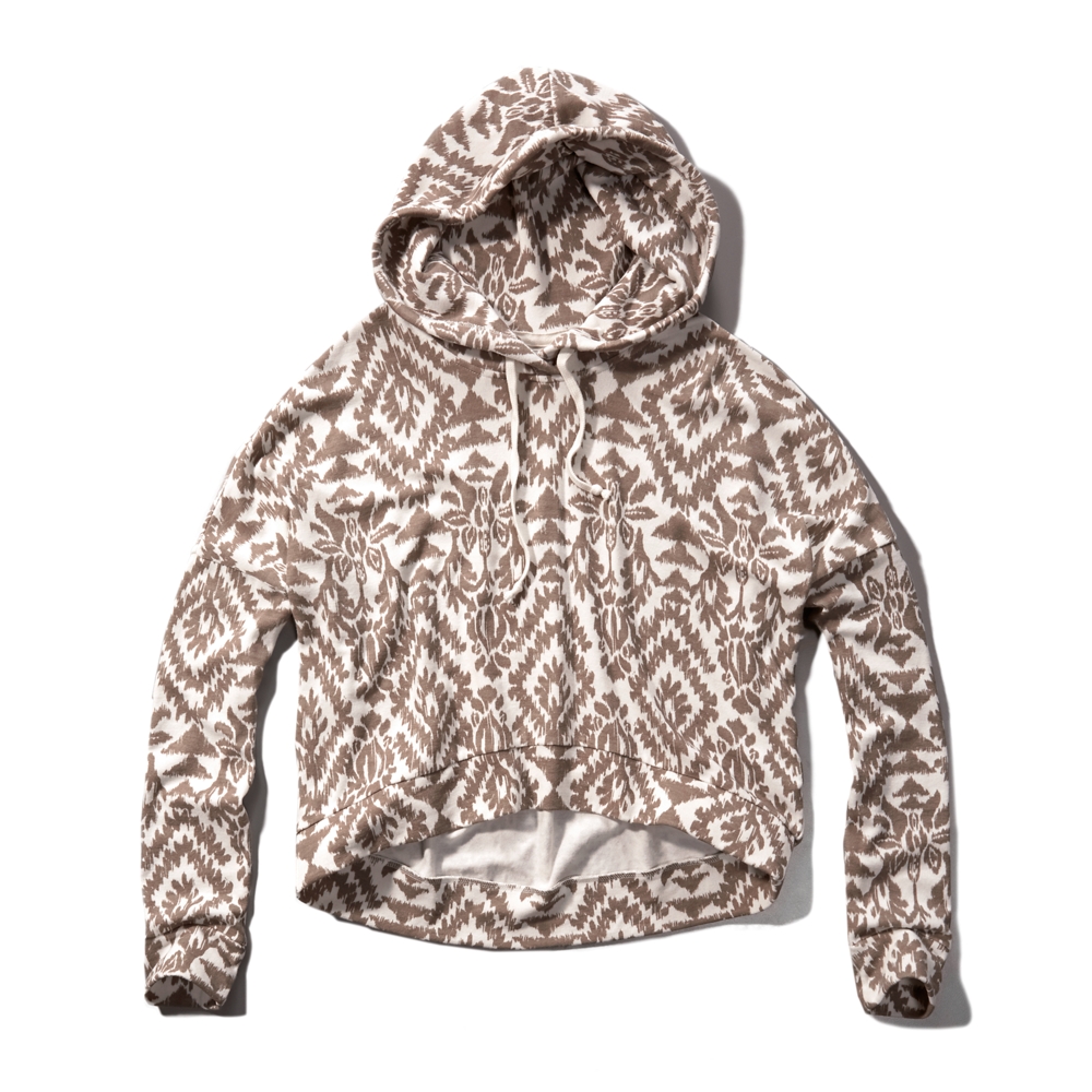 Womens Printed Hoodie Womens Hoodies & Sweatshirts