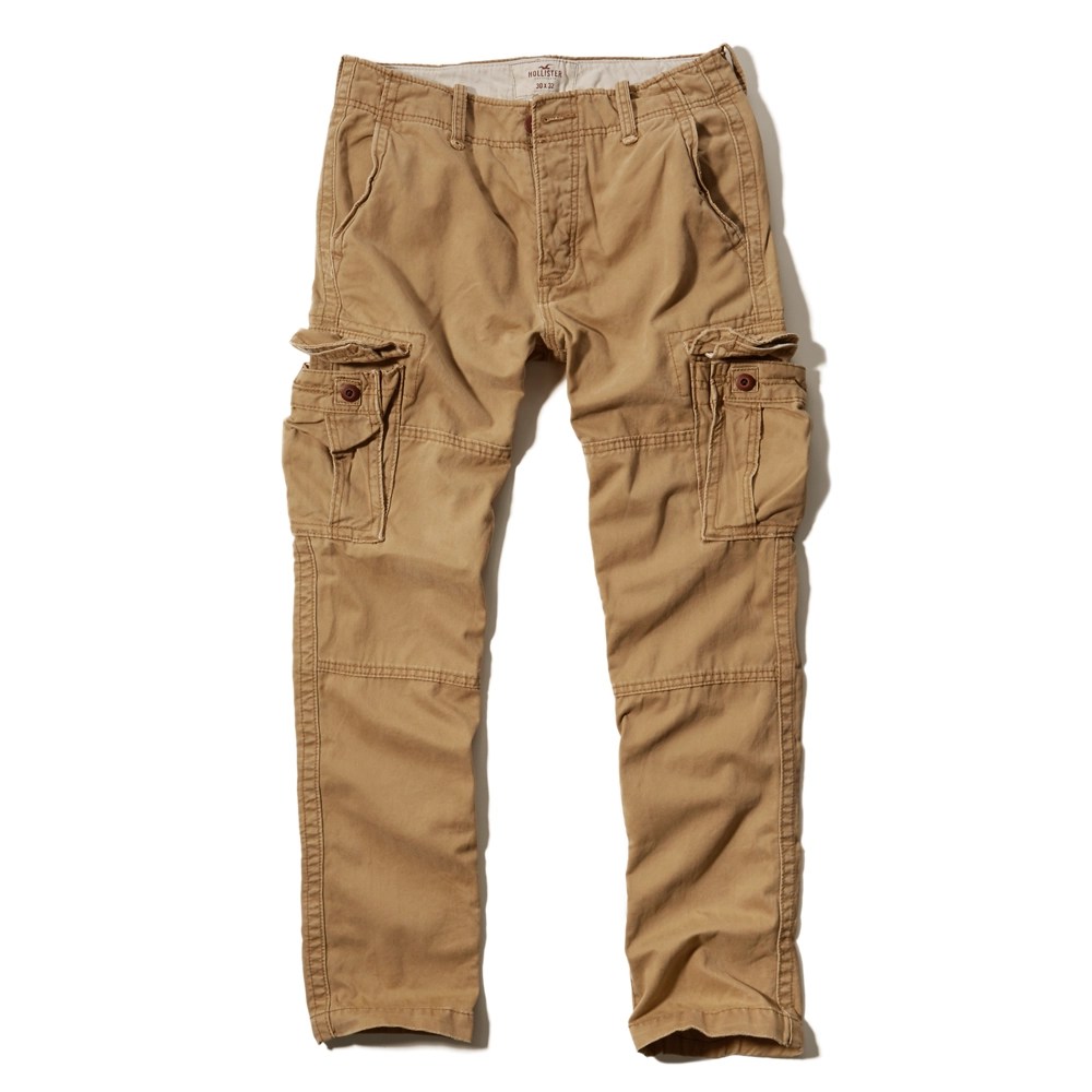 Hollister Cargo Button Fly Pants