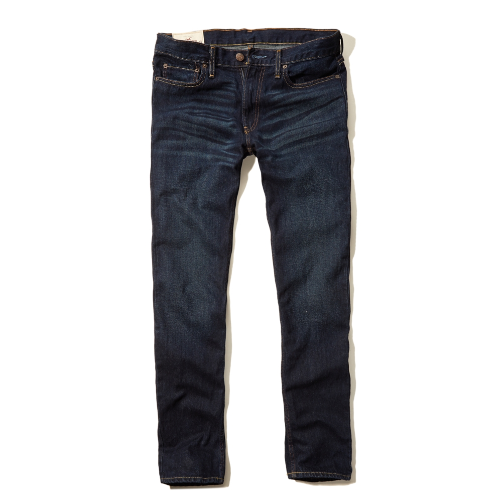 Guys Hollister Slim Straight Jeans Guys Clearance