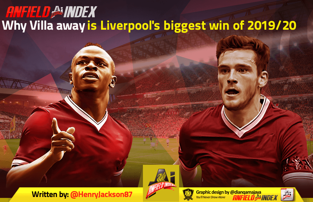 Why Villa away is Liverpool's biggest win of 2019/20