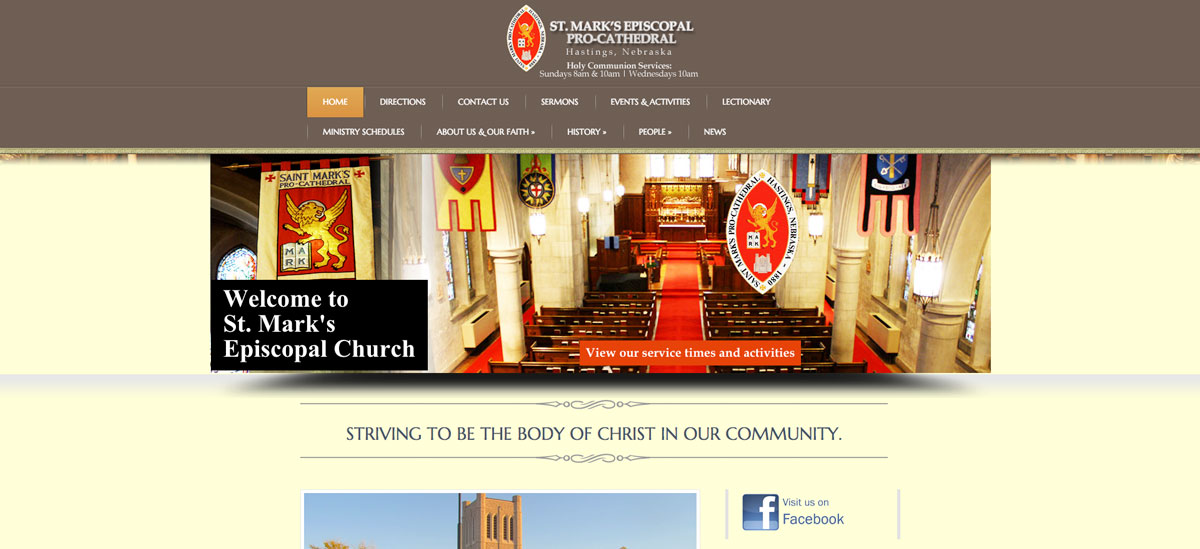 St. Mark's Episcopal Church Hastings Angela Keiser Design