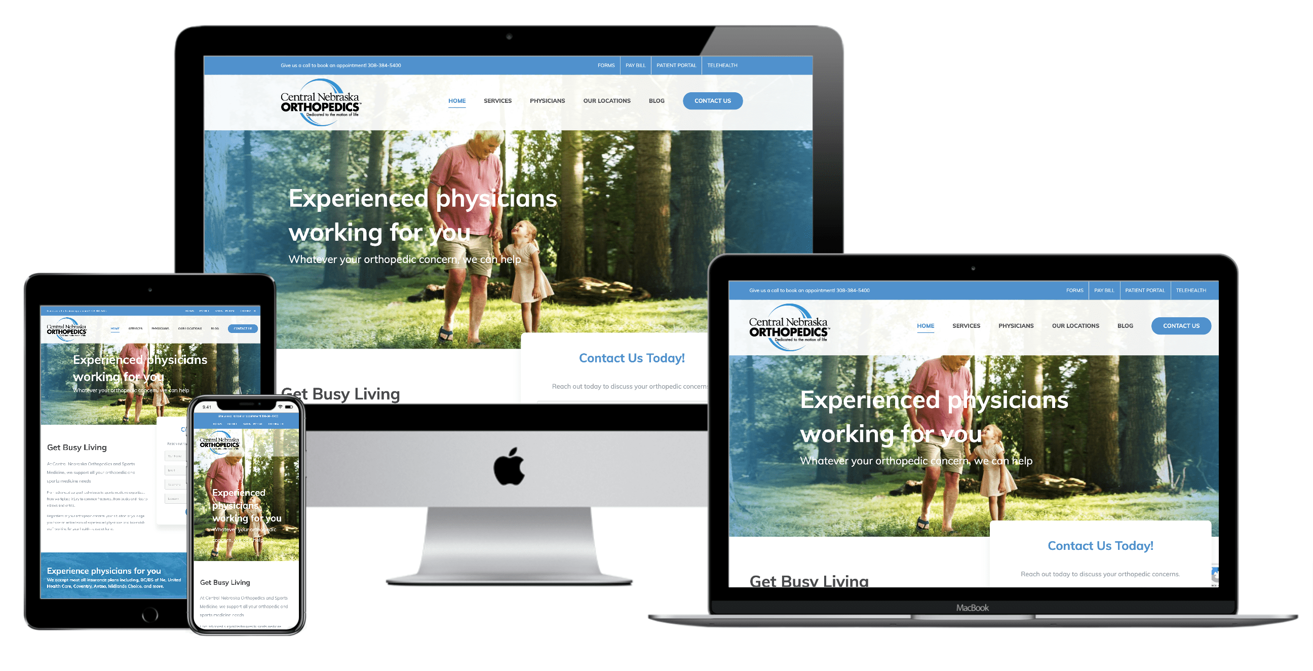 Central Nebraska Orthopedic Grand Island, Hastings Angela Keiser Design