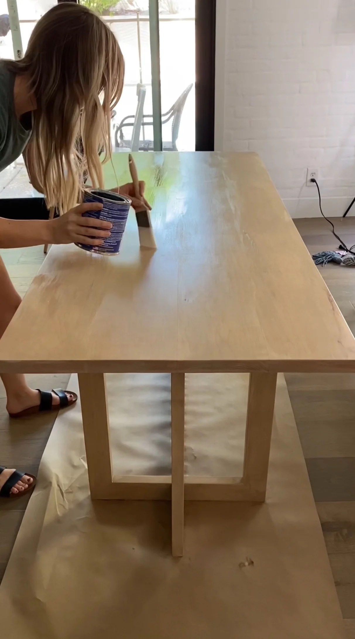 DIY Wood Dining Table Studio McGee Table Dupe