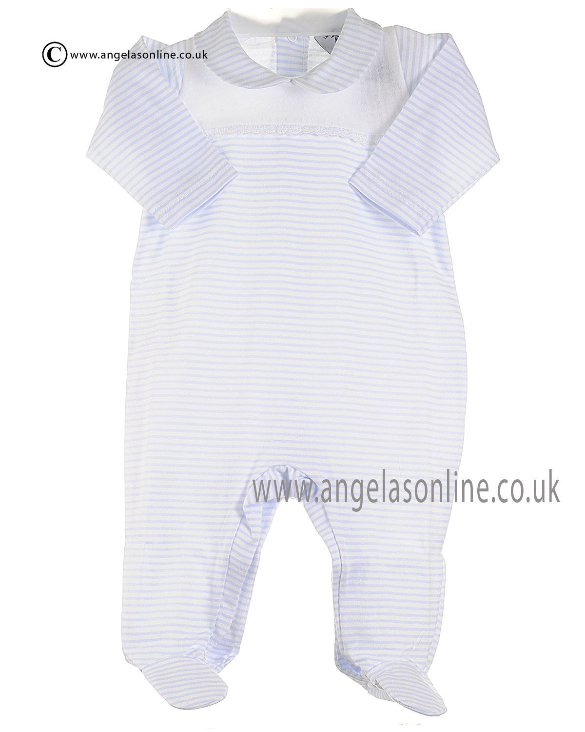 Babidu Baby Boys Romper 10213 Blue