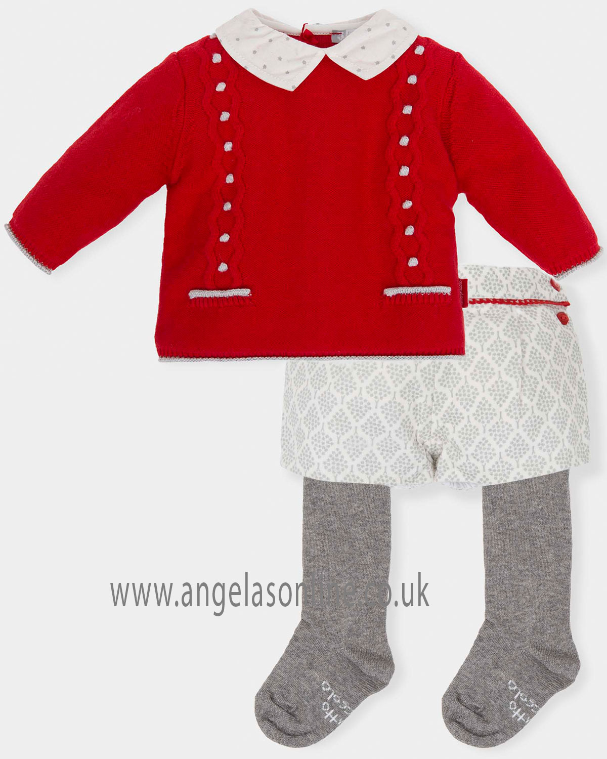Tutto Piccolo Baby Boys Jumper, Shorts & Tights Set 5600530018 RD