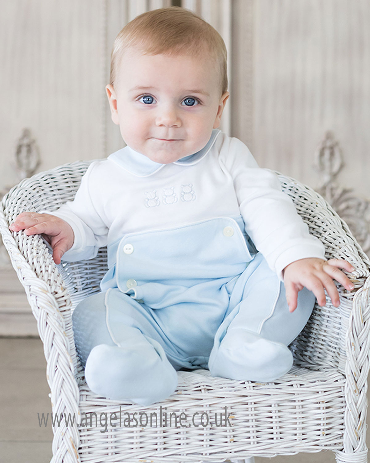 Designer Emile et Rose Baby tiny baby boys all in one 1822pb Penley