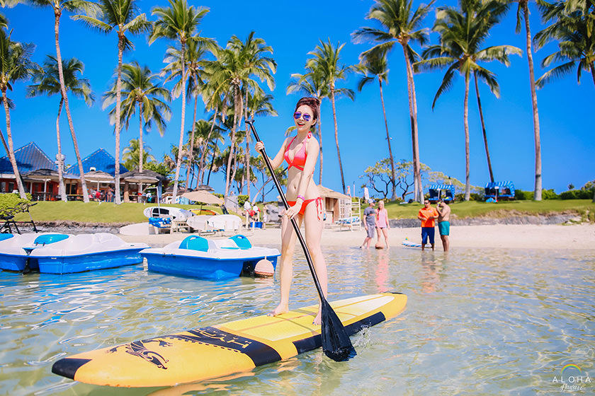 【夏威夷-大島】西岸Hilton Walkoloa Village擁有海龜,潟湖,海豚跟輕軌的大型度假村