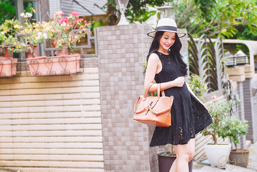 【時尚】散發溫柔簡約風格的meli melo搖籃包~我的Thela焦糖編織拼接開箱