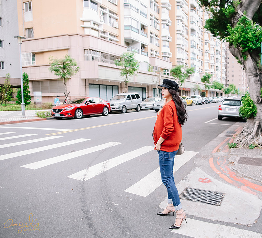 【穿搭】冬/孕媽咪的時尚穿搭週記❤35W~36W