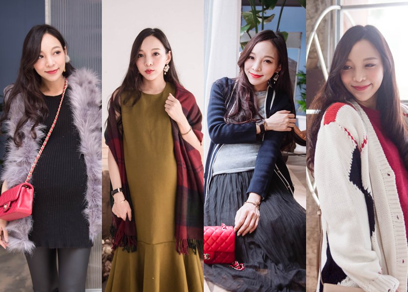 【主題穿搭】最愛的12月❤孕媽咪的聖誕節與跨年穿搭術