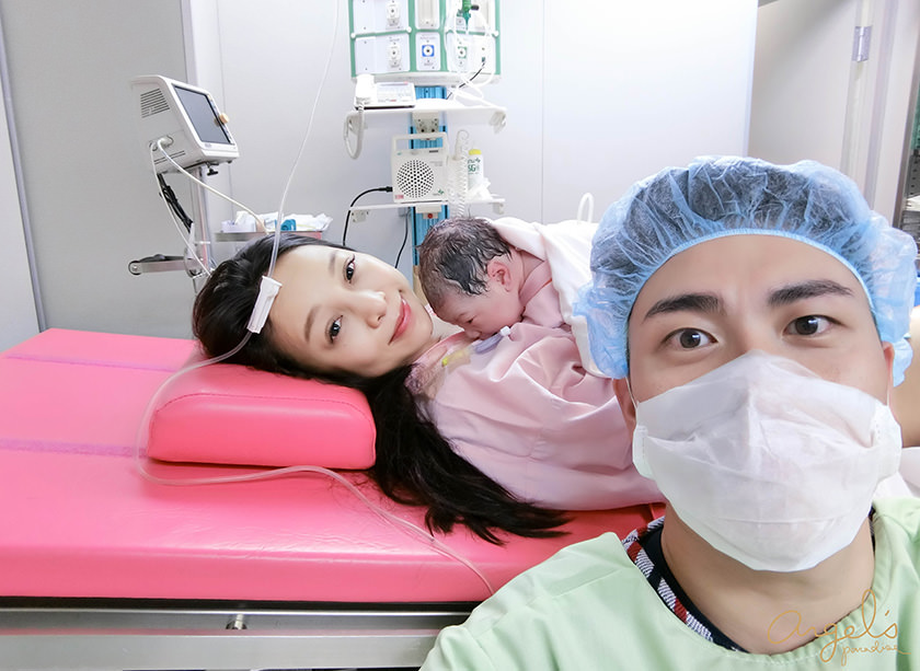 【生產紀錄】Riley寶寶來囉！39W3D破水+自然產+禾馨住院全記錄❤