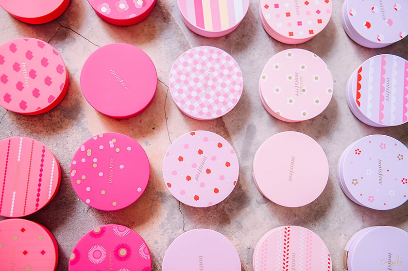 【底妝】春日粉紅風暴～innisfree我的粉餅，我做主！粉漾戀彩限定