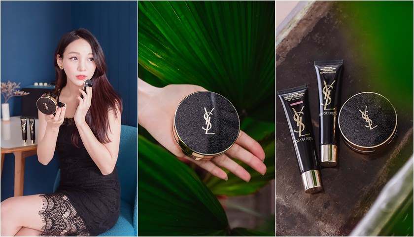 【彩妝】打造細膩時尚霧光❤美到讓人屏息的YSL恆久完美氣墊粉餅-星鑽限定版