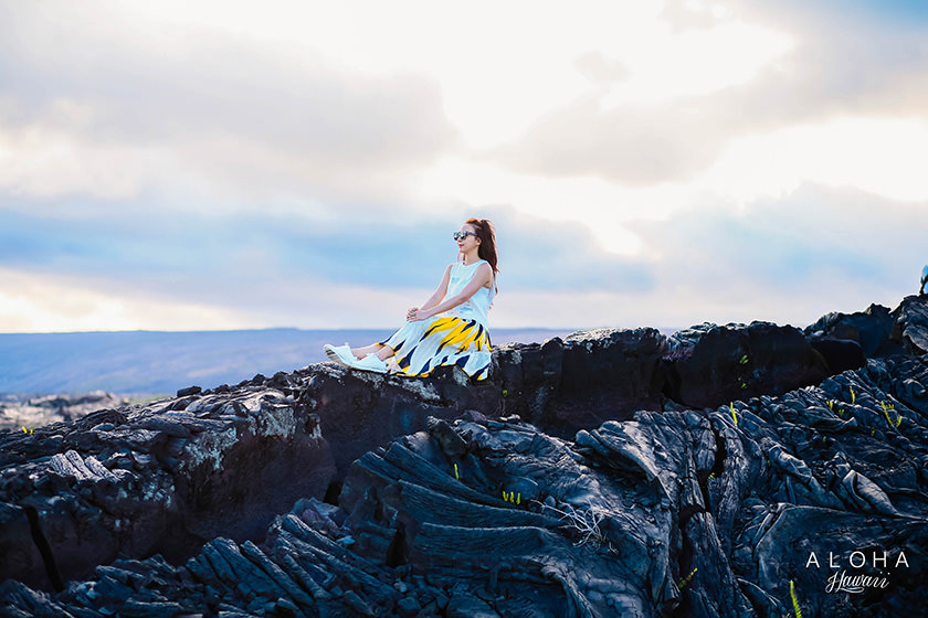 【夏威夷-大島】火山奇景：神秘綠沙灘,火山國家公園,路的盡頭