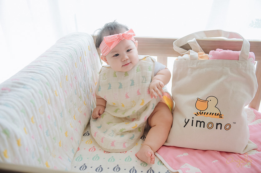 【育兒】Yimono日本製三河木棉六層紗被 & 防踢背心