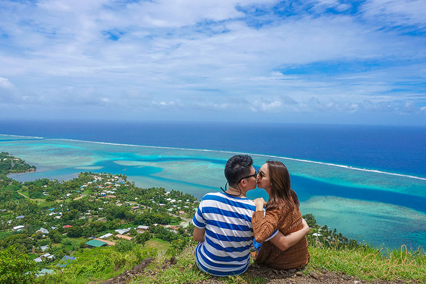 【大溪地】茉莉亞島Moorea~ATV環島美景盡收眼底+海底漫步跟魟魚游泳