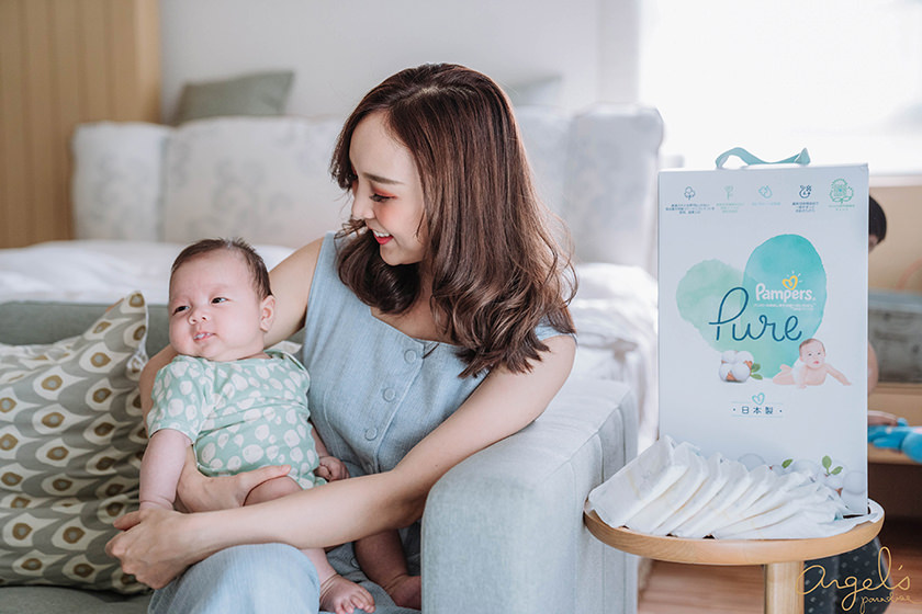 【育兒】擁有低致敏驗證的幫寶適Pure～用珍貴的1%頂級有機棉尿布呵護寶貝的屁屁