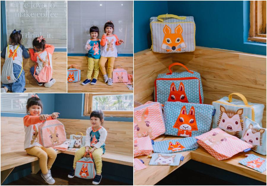 【開團】2019秋冬COQ EN PÂTE ÉDITIONS法國有機棉~新動物登場：兔子.松鼠.刺蝟.狐狸