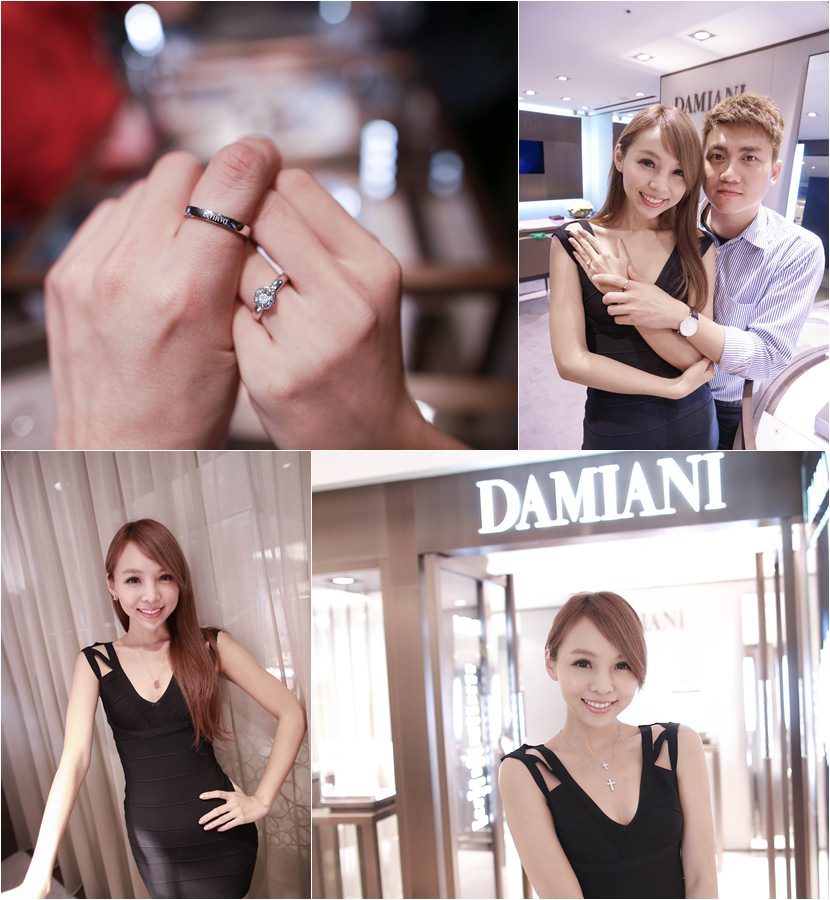 ▌珠寶 ▌婚戒挑選之路♥義大利國寶級珠寶品牌DAMIANI試戴