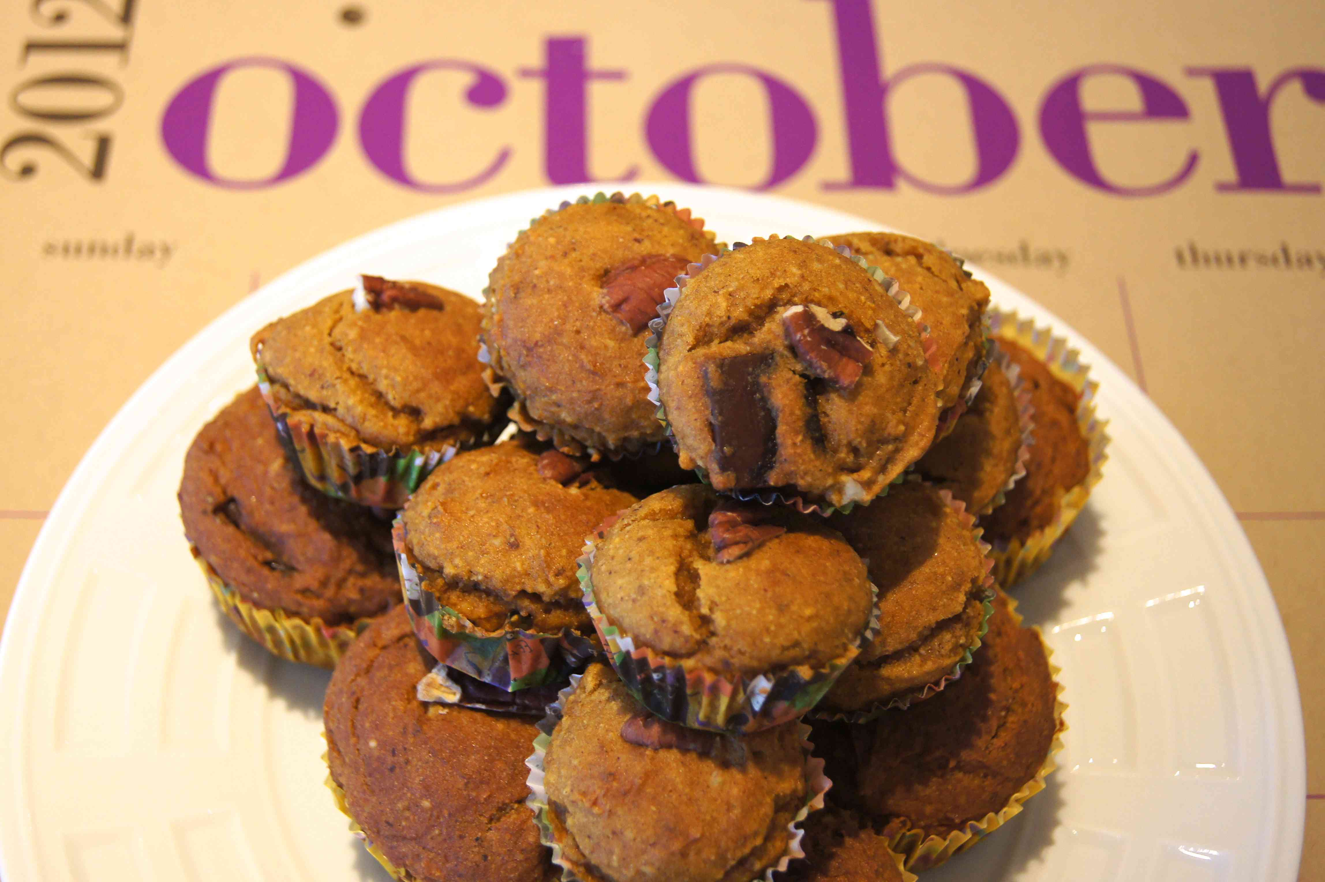 Pumpkin ChocolateChip Muffins Angel Food Style