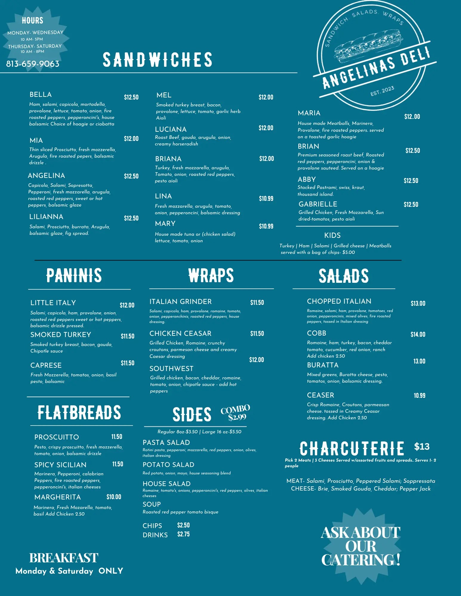 Angelina's Deli Sandwich Shop in Plant City, FL