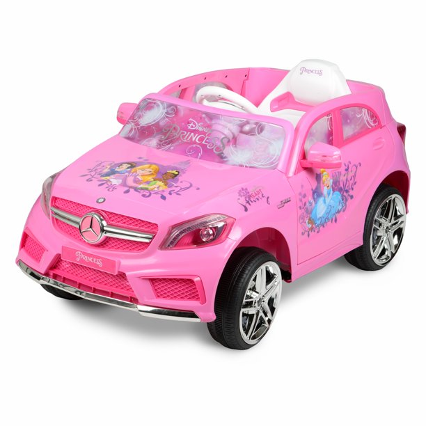 Carro Electrico Montable Para Niñas Disney Princesas 6volios