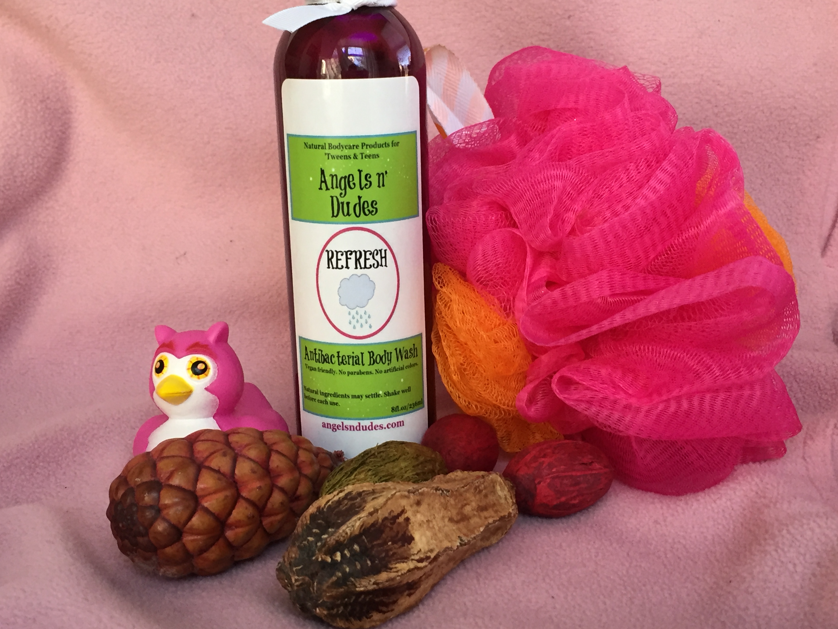 Refresh Odor Blocker Body Wash Angels n Dudes