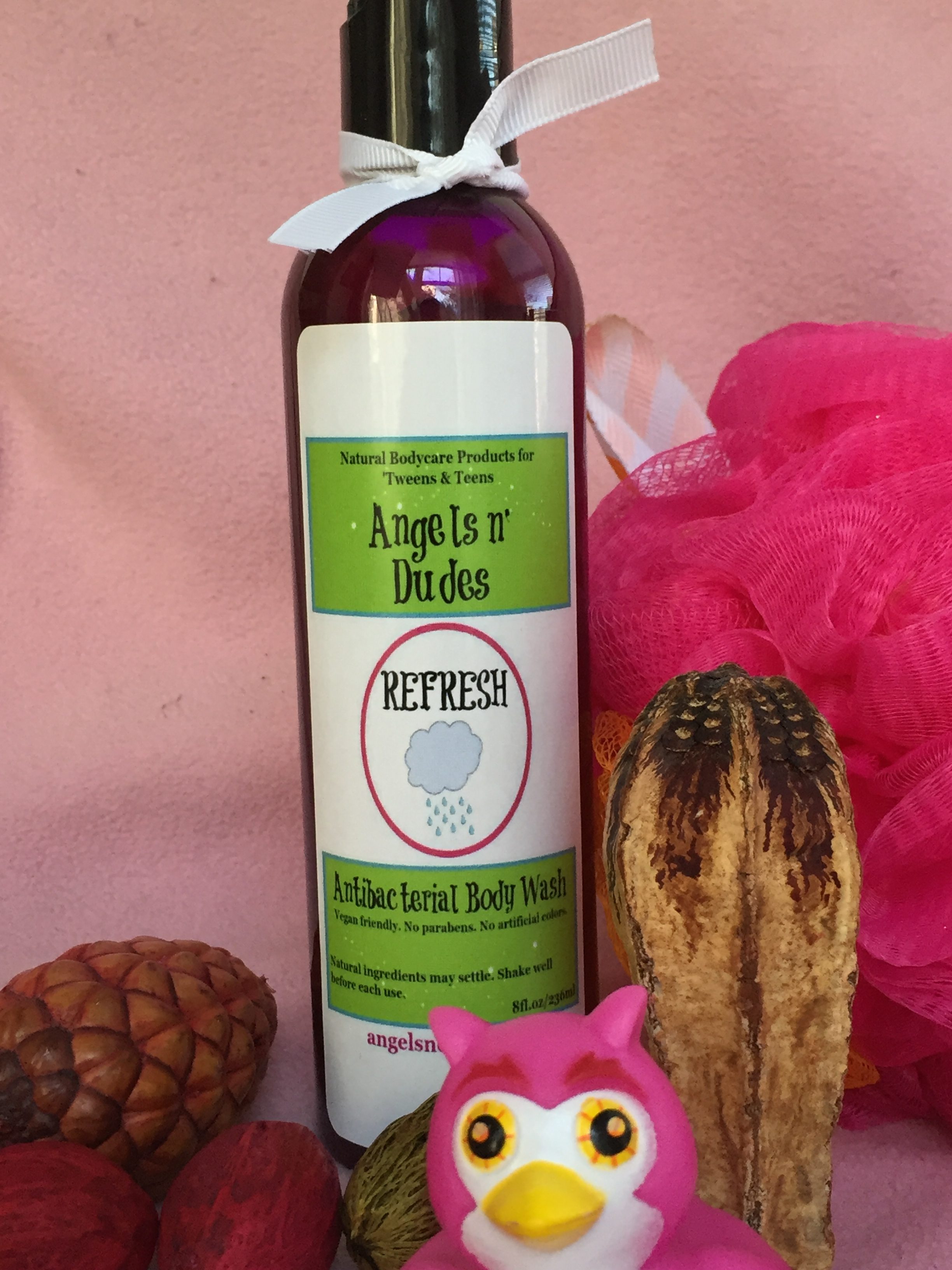 Refresh Odor Blocker Body Wash Angels n Dudes