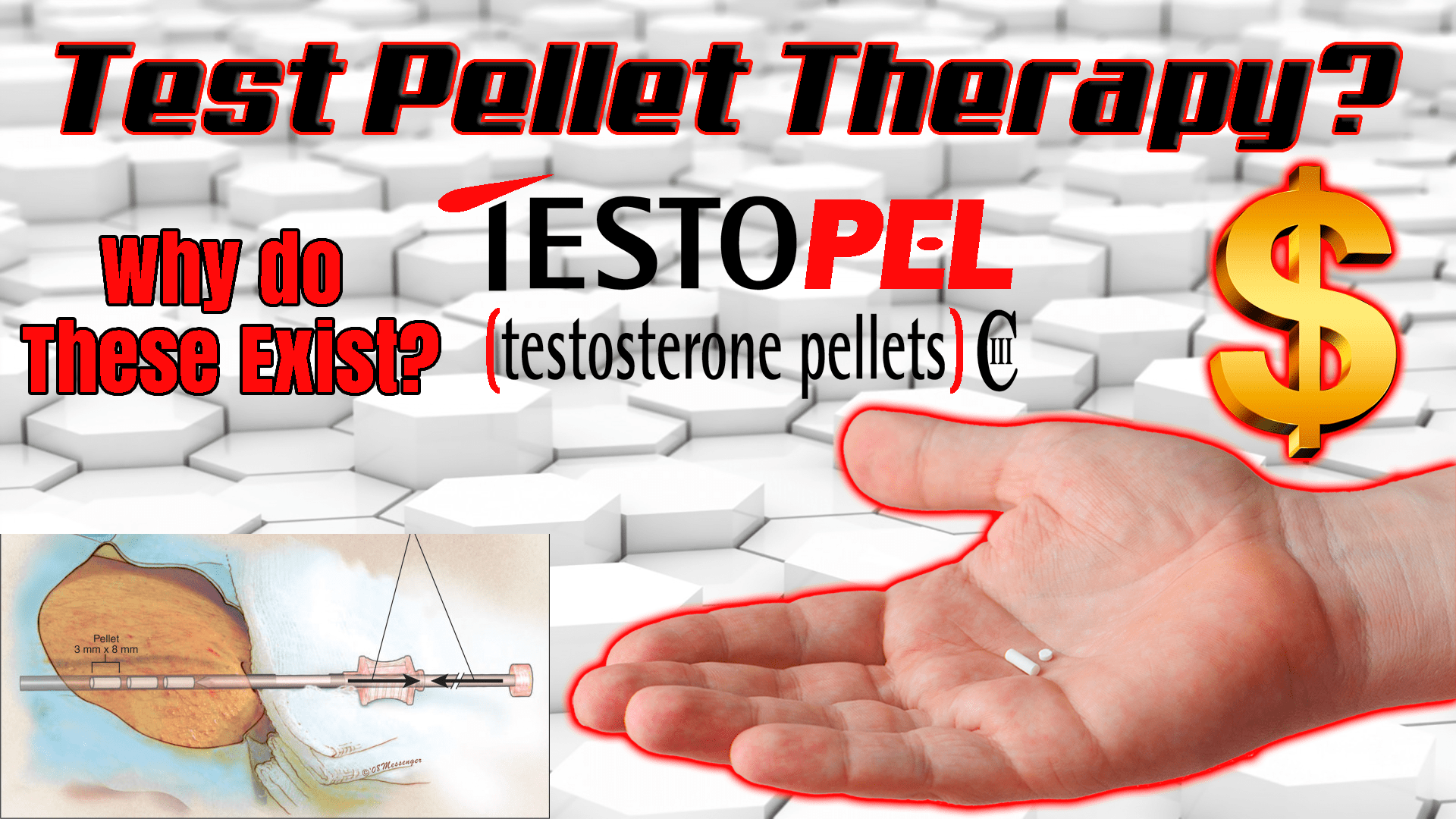 Testopel Testosterone Pellet Therapy Why do these exist