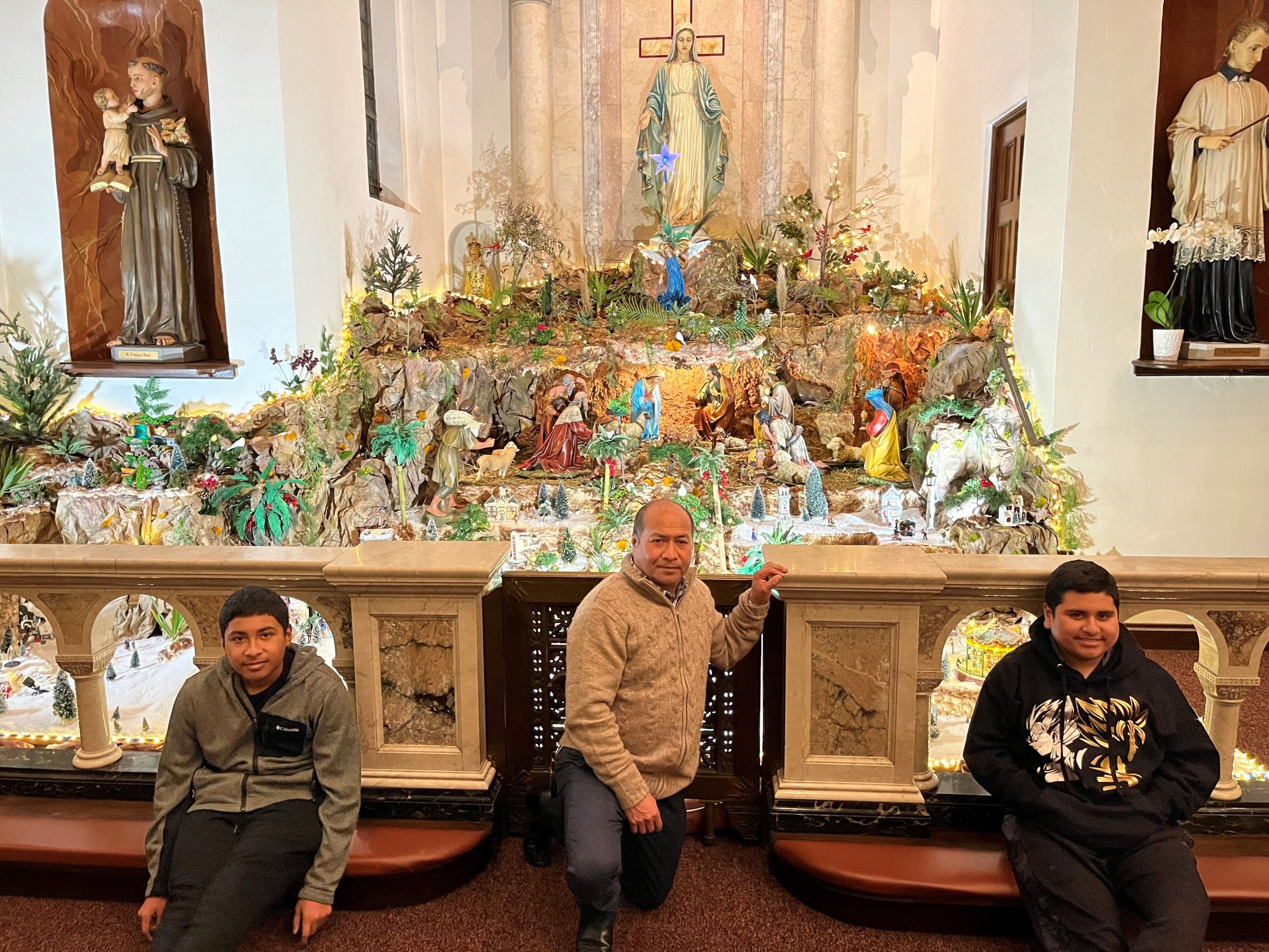 Santa Barbara family’s special Nativity scene invites people back to church