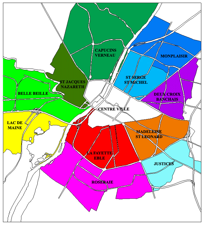 Les Quartiers d'Angers