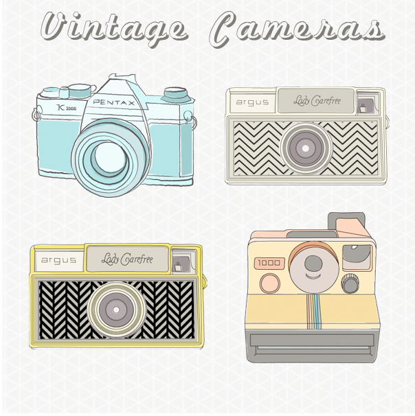 Vintage Camera Images / Vintage Camera Clip Art