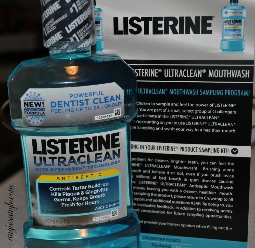 Listerine UltraClean Clean with Ease UltraClean TheUltraCleanTeam
