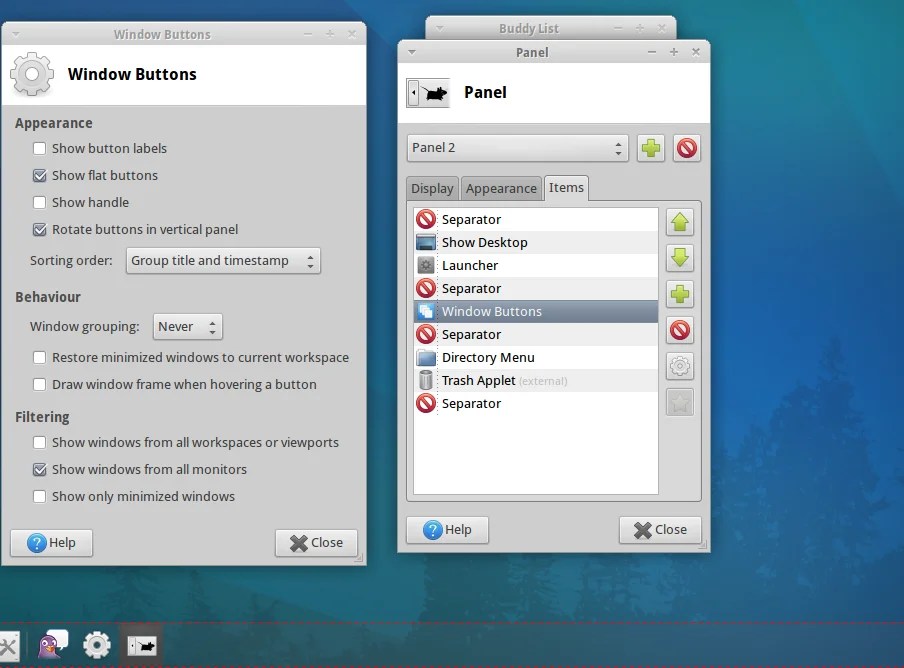 How to reset xfce panels to default settings ! Anglehit