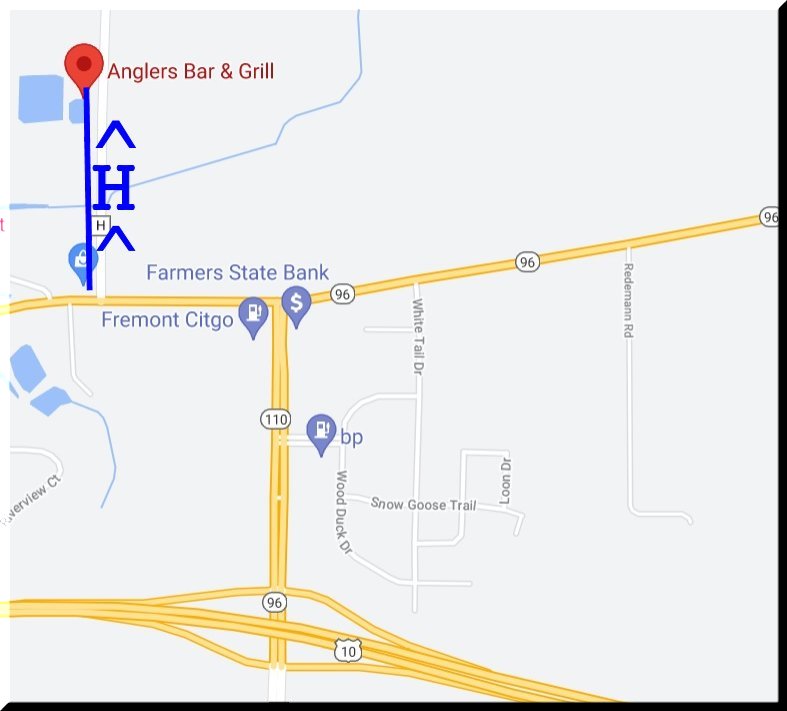 Anglers Bar and Grill Fremont, Wisconsin Food Drink Fun