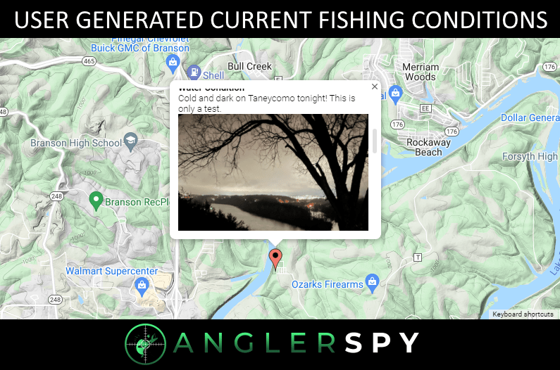 Current Lake Water Temperatures AnglerSpy™