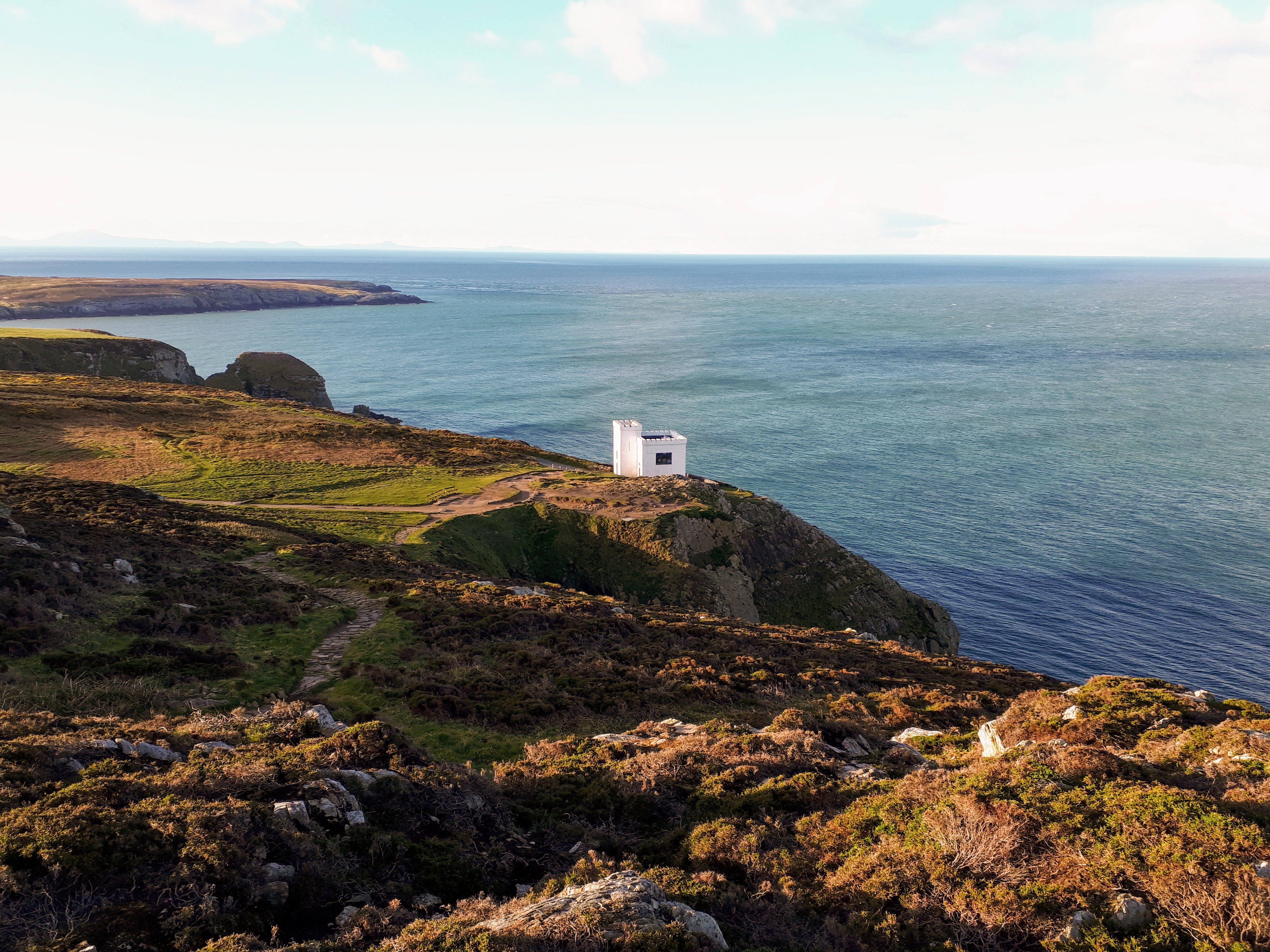 A picture showing Ellins tower at South Stack