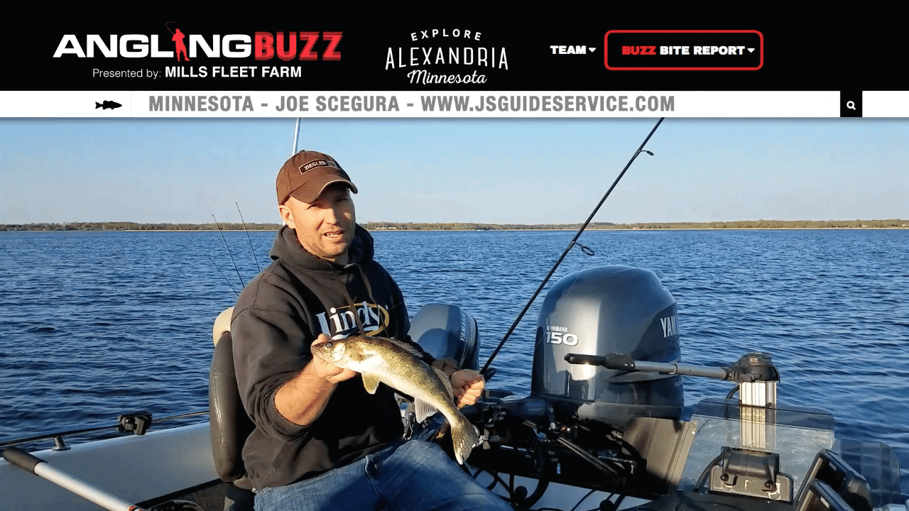 Alexandria Area (MN) Fishing Report Joe Scegura AnglingBuzz