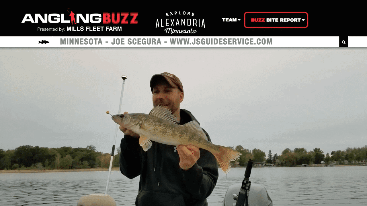Alexandria Area (MN) Fishing Report Joe Scegura AnglingBuzz