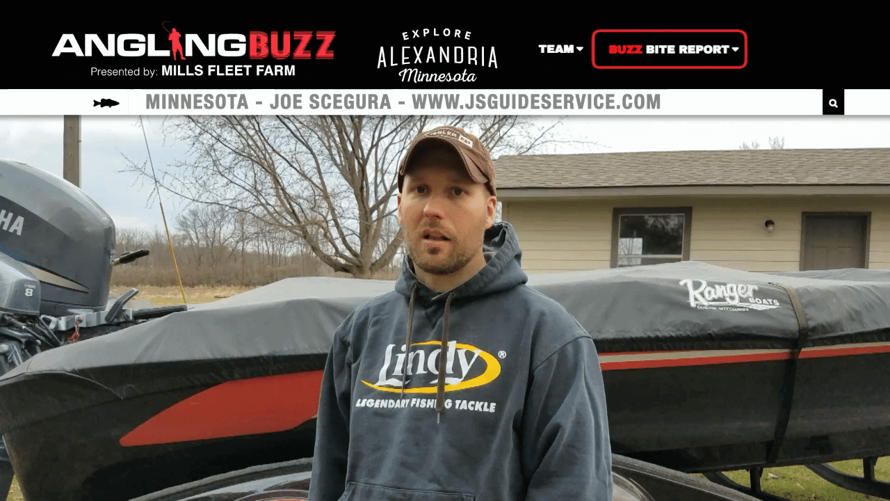 Alexandria Area (MN) Fishing Report Joe Scegura AnglingBuzz