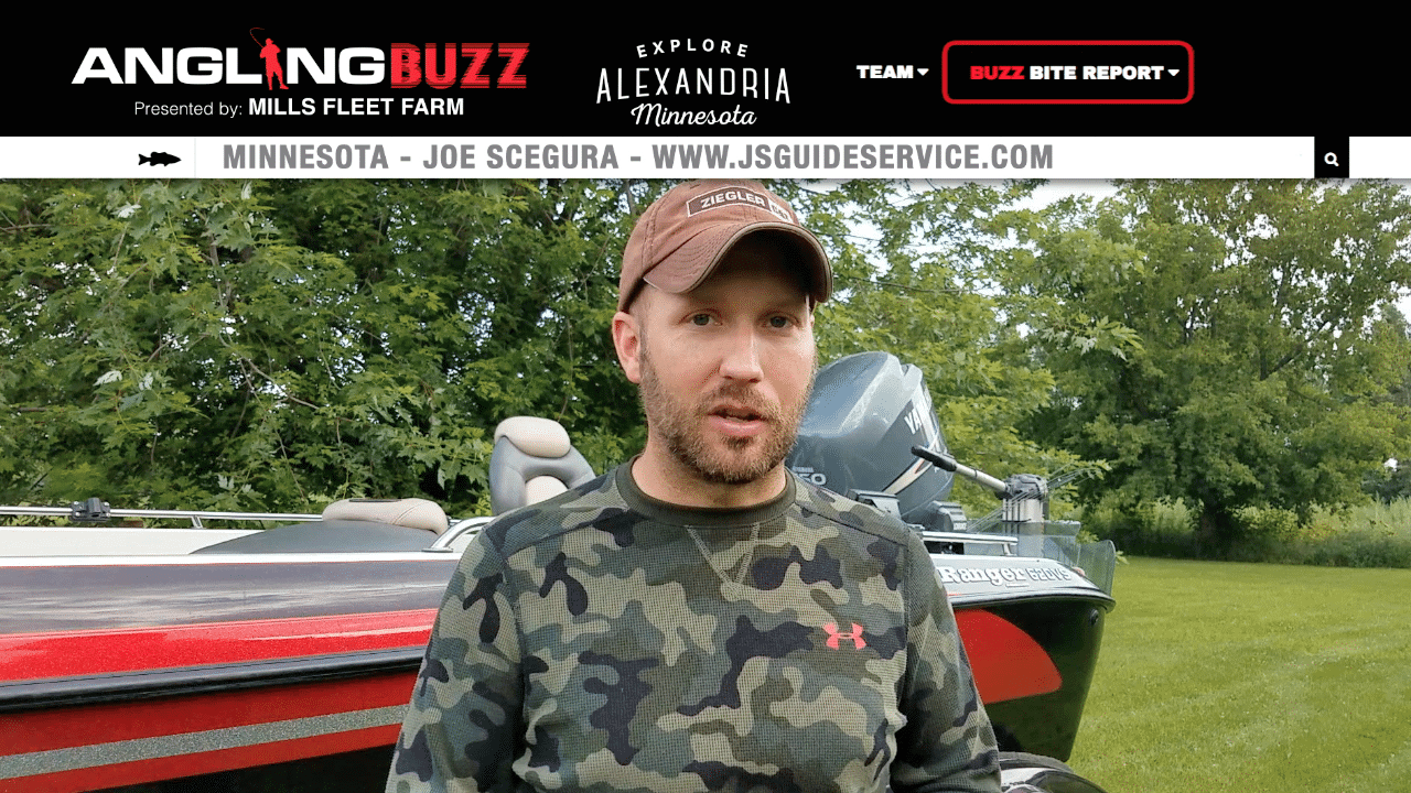 Alexandria Area (MN) Fishing Report Joe Scegura AnglingBuzz