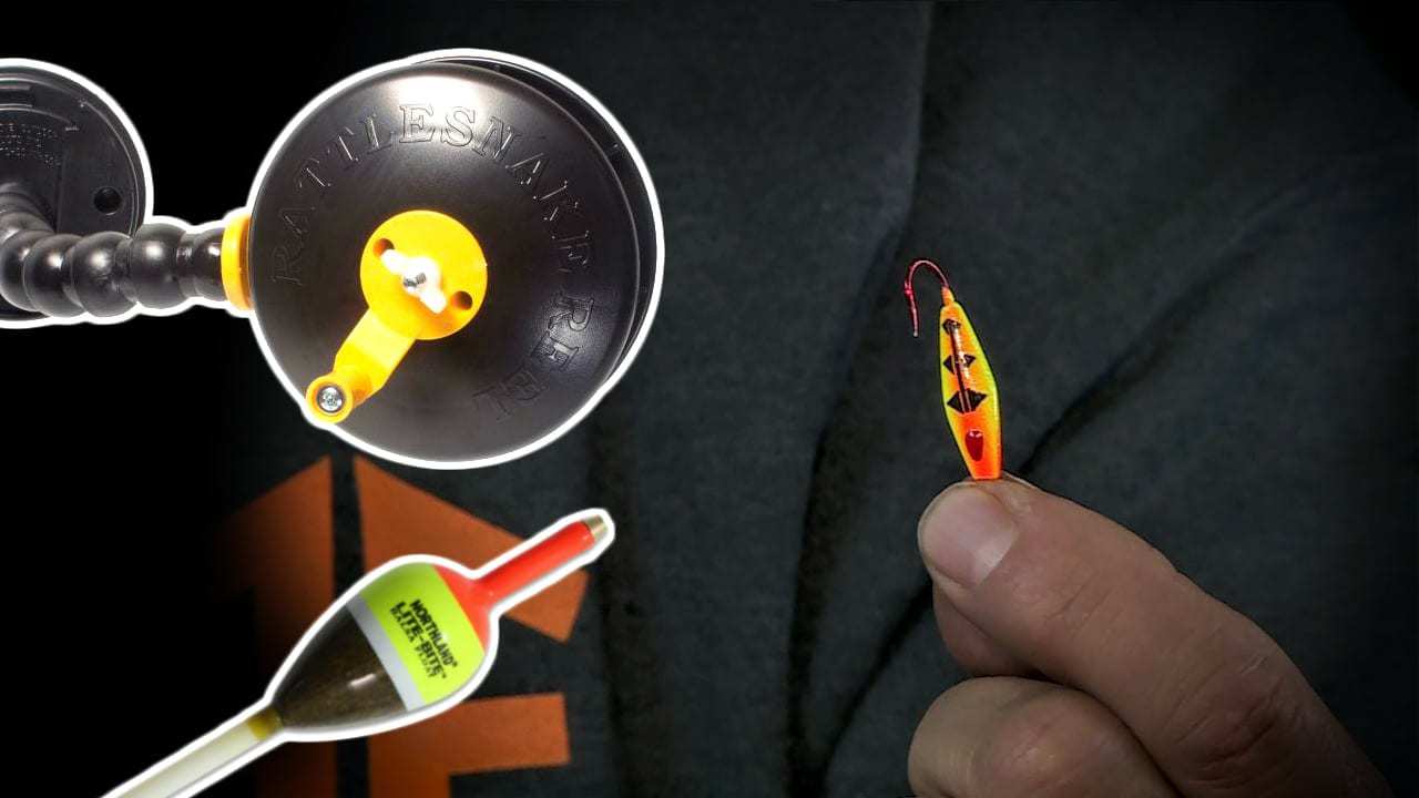 Rattle Reel Setup Ice Fishing Rattle Reels AnglingBuzz