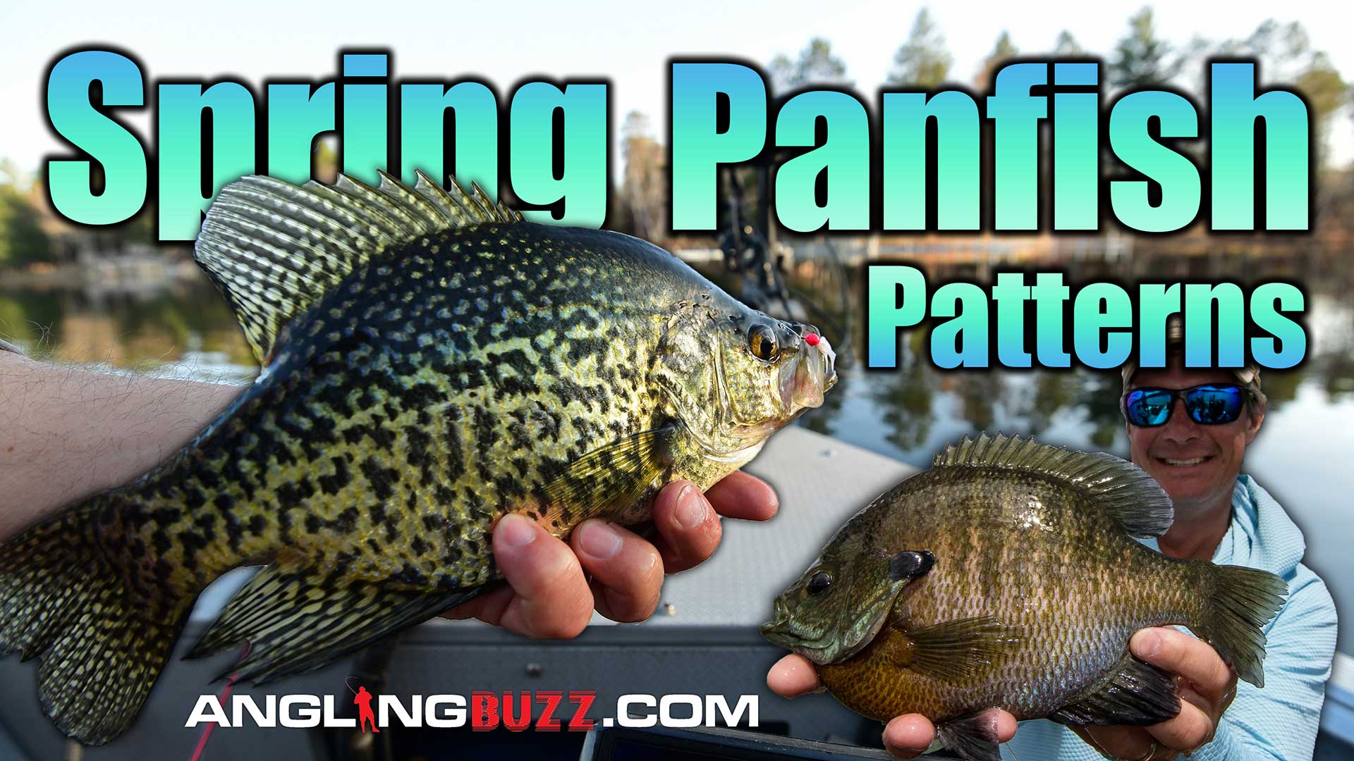 AnglingBuzz Show 1 Spring Panfish Patterns AnglingBuzz