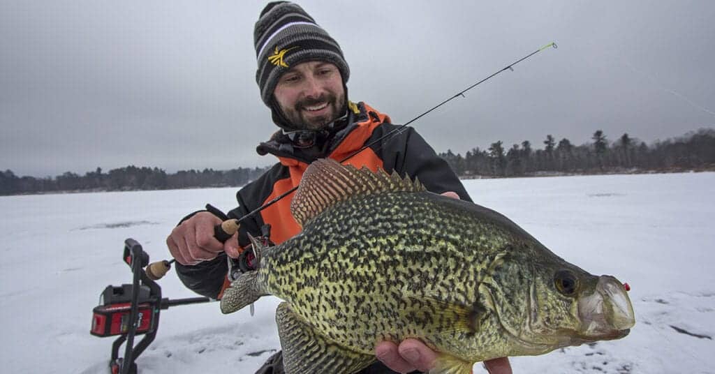 Finding Winter Crappies Angling Edge
